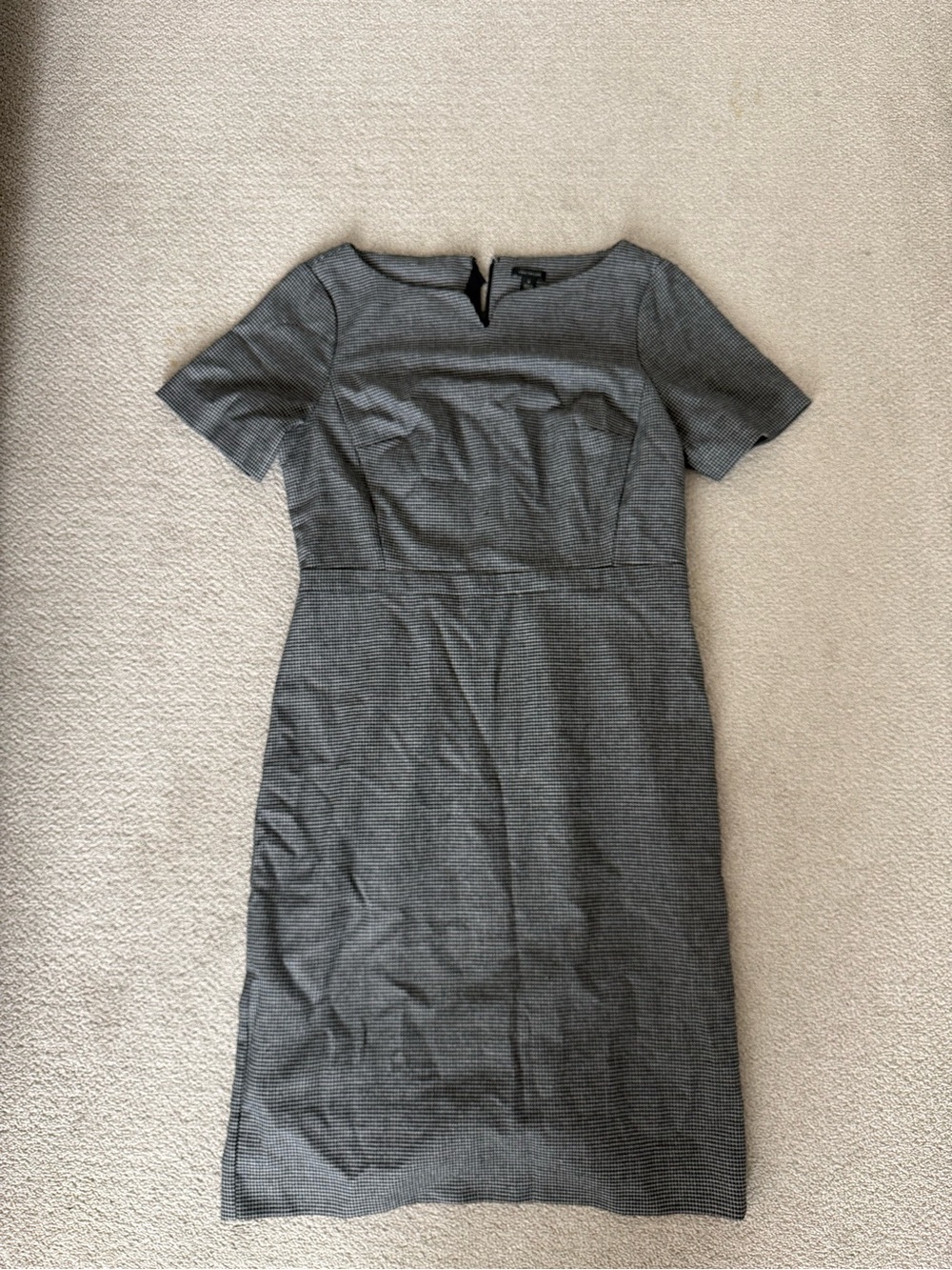 Ann Taylor Short-Sleeve Sheath Dress